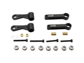 Aluminum Radius Arm Black Matte - HeliDirect